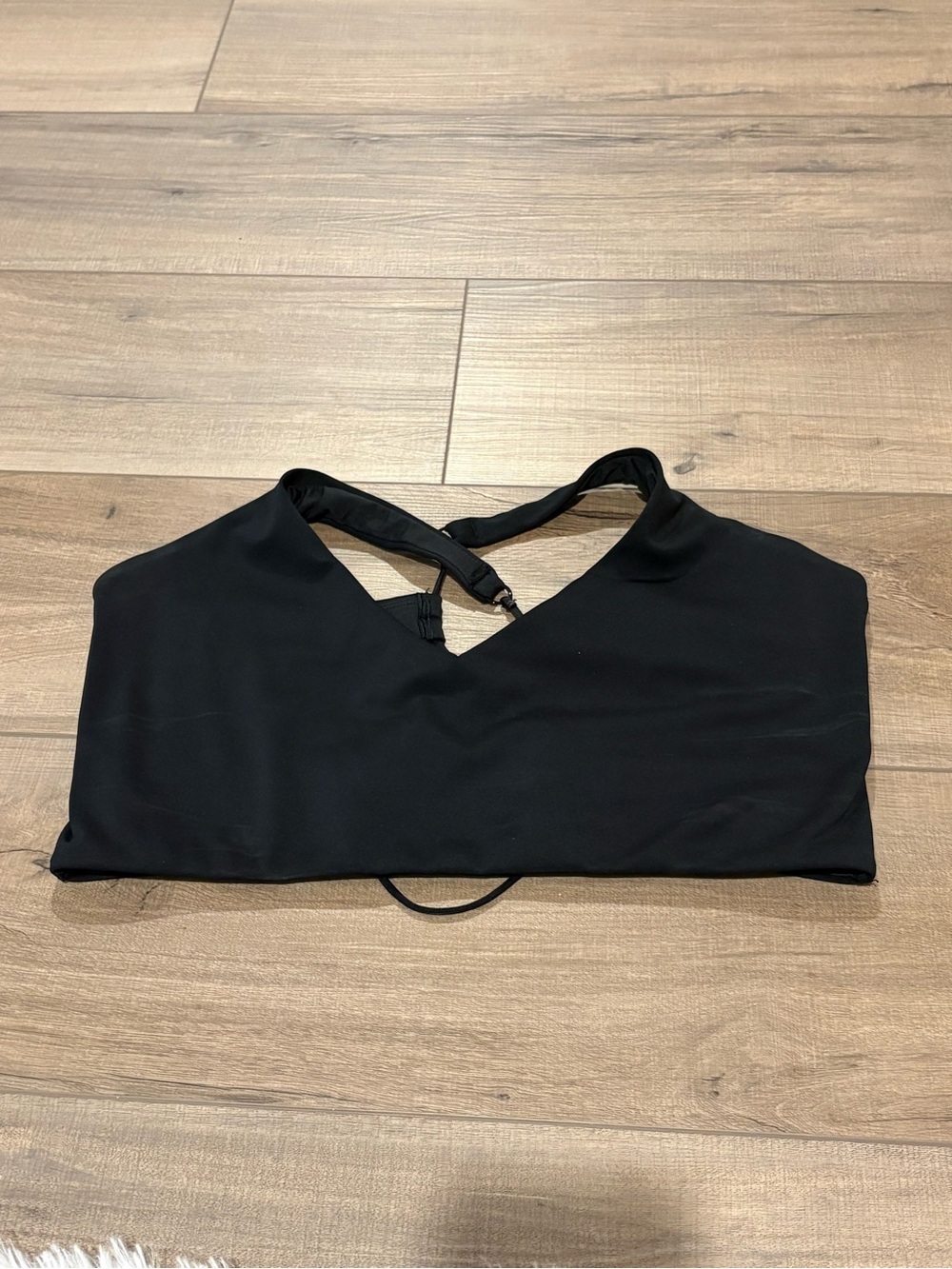 Savage X‎ Fenty Sport Cutout Strappy Back Sports Bra black size XL
